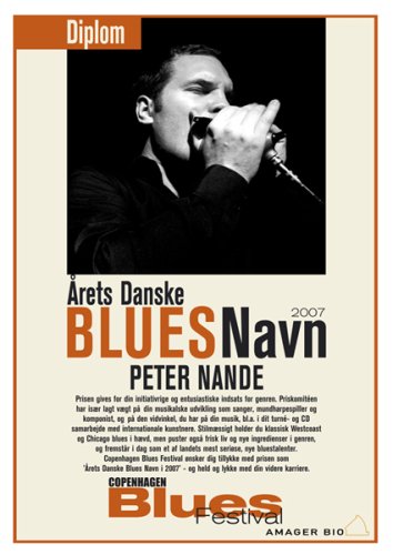 Årets Danske Blues Navn 2007